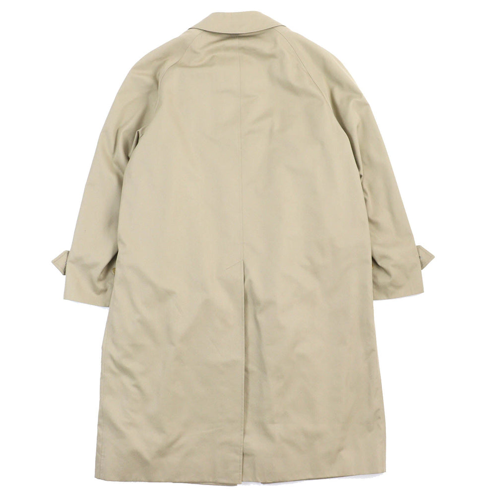BURBERRY Stainless collar coat Outer: 51% cotton, Outer: 49% polyester, Lining: 50% polyester, Lining: 50% cotton, Liner: 100% wool beige mens 38 Used Authentic