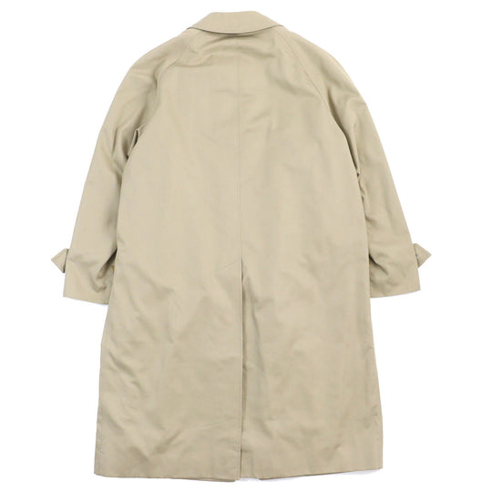 BURBERRY Stainless collar coat Outer: 51% cotton, Outer: 49% polyester, Lining: 50% polyester, Lining: 50% cotton, Liner: 100% wool beige mens 38 Used Authentic