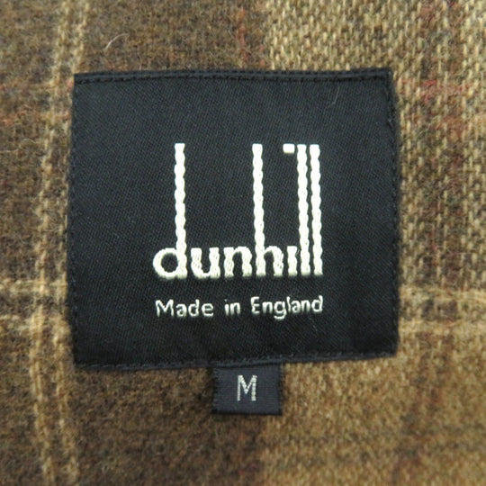 Dunhill Duffel coat Main: 100% wool Brown mens M Used Authentic