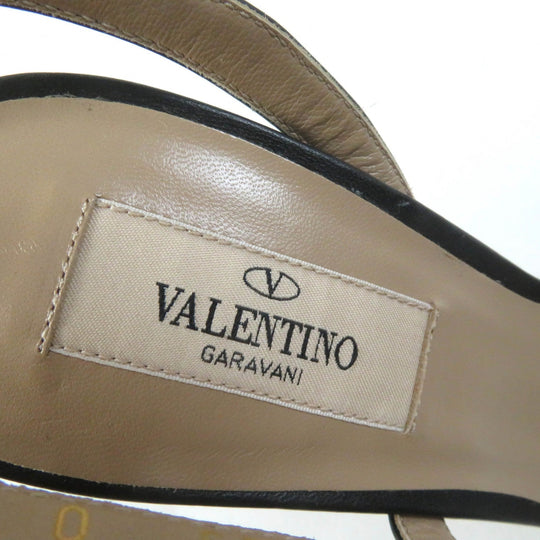 Valentino Garavani Sandals Main: Leather black SCARPE DONNA Women 38 Used Authentic