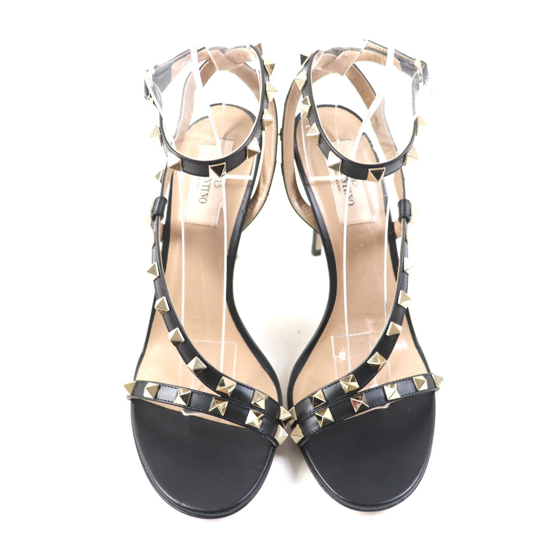 Valentino Garavani Sandals Main: Leather black SCARPE DONNA Women 38 Used Authentic