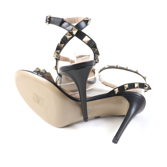 Valentino Garavani Sandals Main: Leather black SCARPE DONNA Women 38 Used Authentic