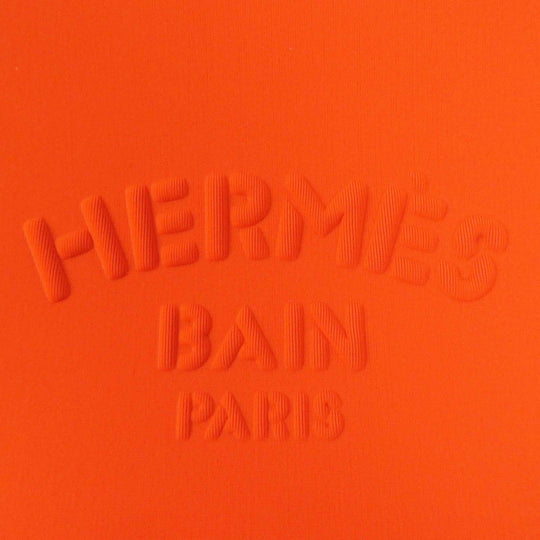 HERMES Pouch Main: Polyamide, Main: , Part: Cotton Neon orange Truth Flat PM Women Used Authentic