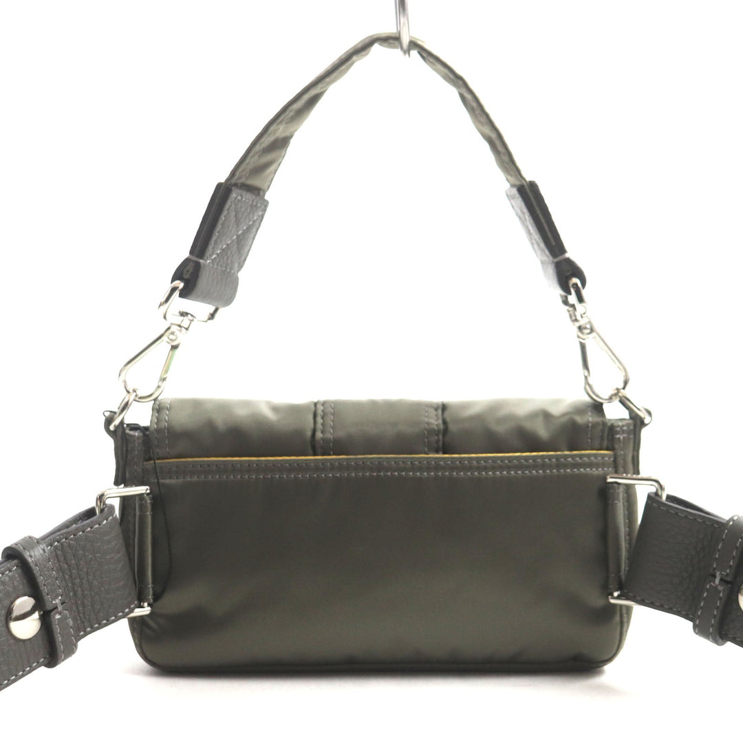 FENDI Sling bag 7AS138 Main: Nylon, Part: Leather Gray type Bucket Mini Phone Case mens Used Authentic