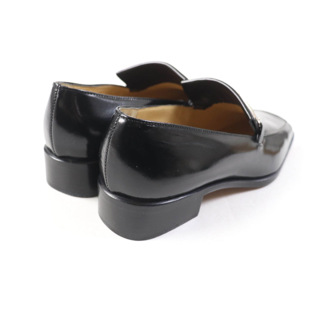 GUCCI loafers 100 0418 Main: Leather black Women 36 1/2  C Used Authentic