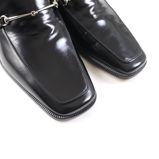 GUCCI loafers 100 0418 Main: Leather black Women 36 1/2  C Used Authentic
