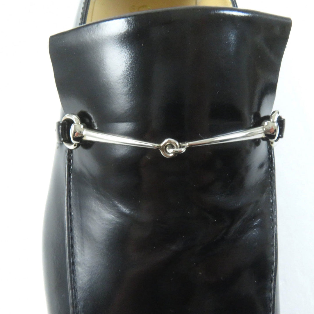 GUCCI loafers 100 0418 Main: Leather black Women 36 1/2  C Used Authentic