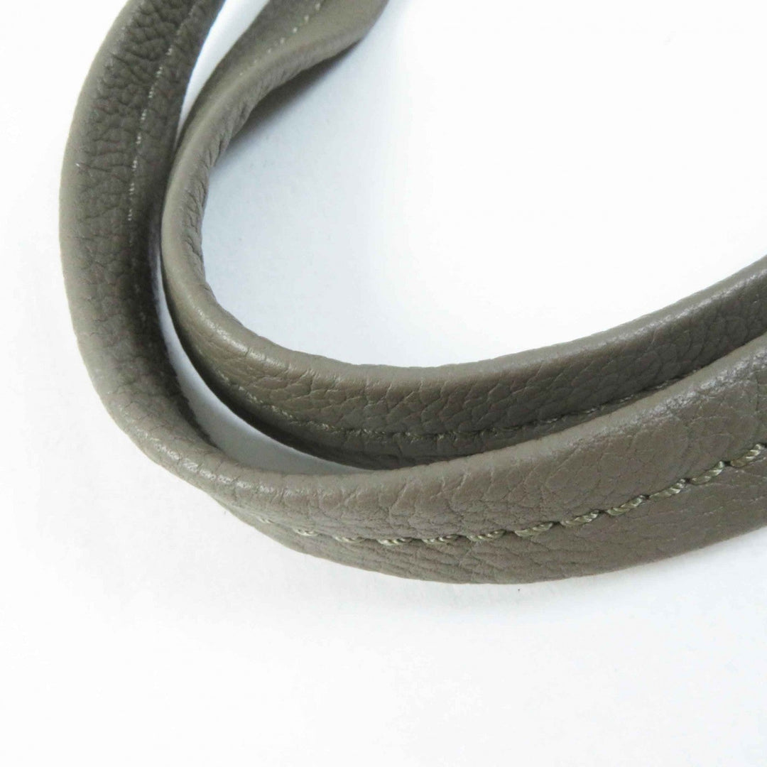 CELINE Tote Bag 18902 Main: Calfskin Taupe Kava Phantom Small Women Used Authentic