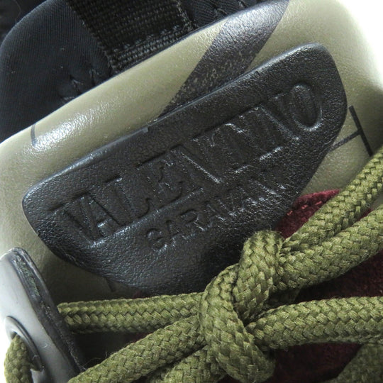 Valentino Garavani sneakers TRB39Y0 Leather, Suede khaki BOUNCE mens 40 Used Authentic