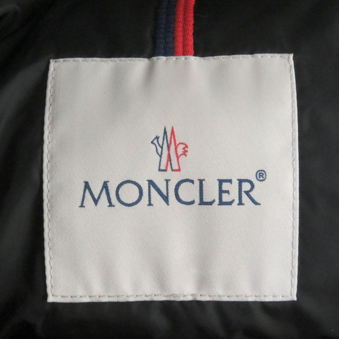 MONCLER Down jacket Outer: 100% polyester, Lining: 100% nylon, Filling: 90% down, Filling: 10% feather black CHARNIER mens 3 Used Authentic