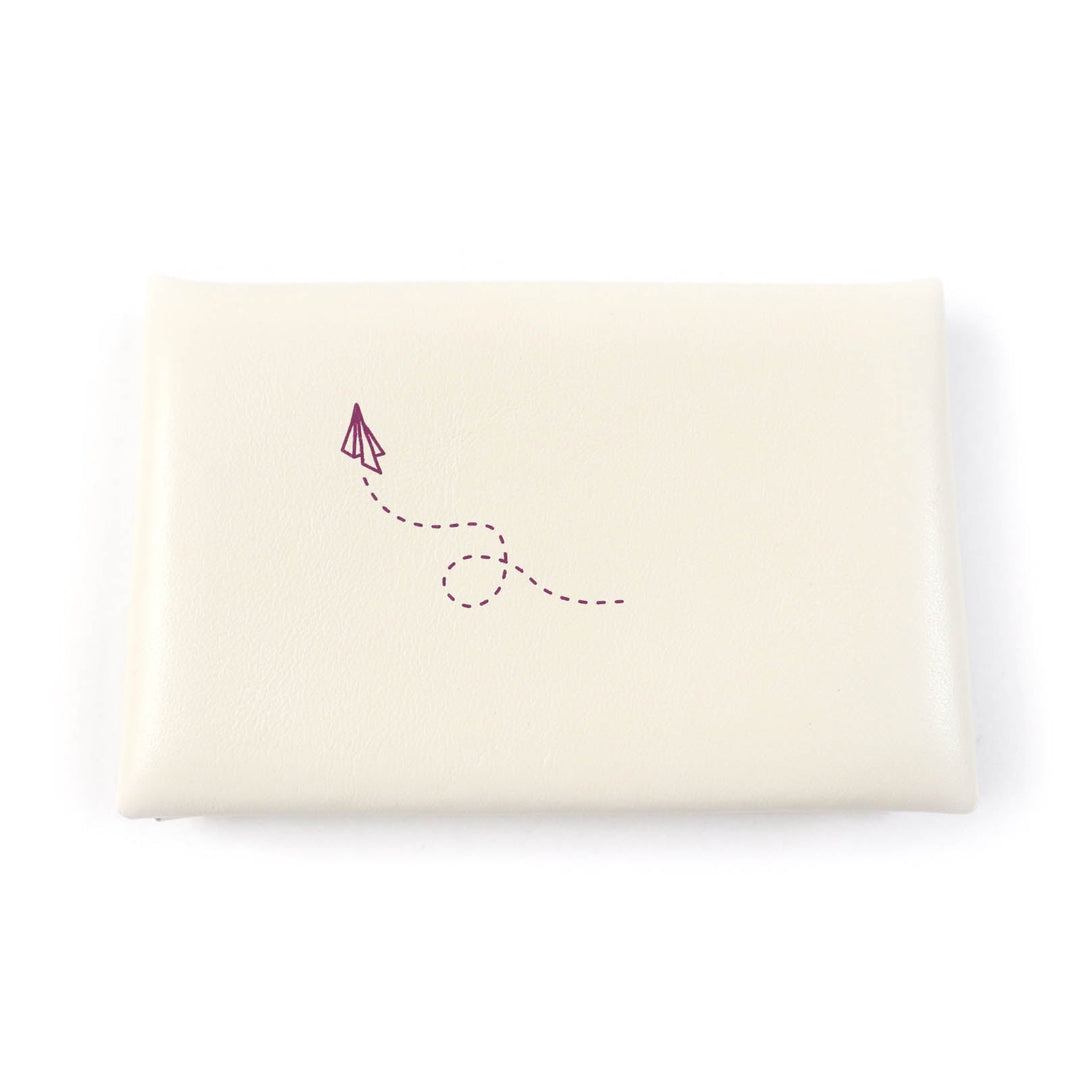 HERMES Card Case Main: Vaux Swift Nata Calvi Aviatris Women Used Authentic