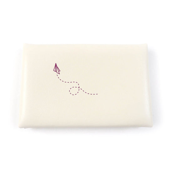 HERMES Card Case Main: Vaux Swift Nata Calvi Aviatris Women Used Authentic
