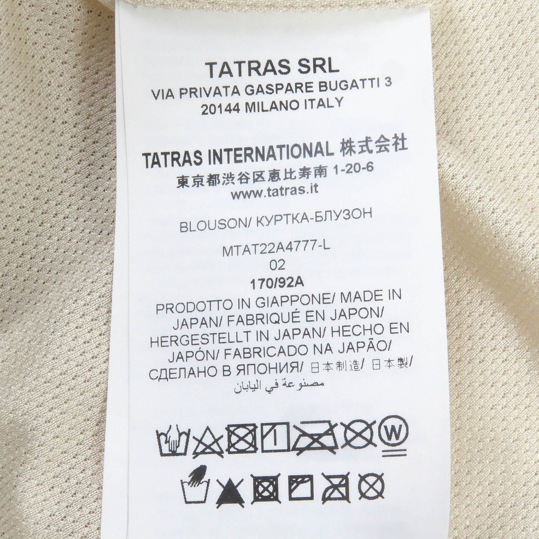 TATRAS Blouson MTAT22A4777-L Main: 100% polyester Ivory ROBOMIR VANCET BOA mens Used Authentic