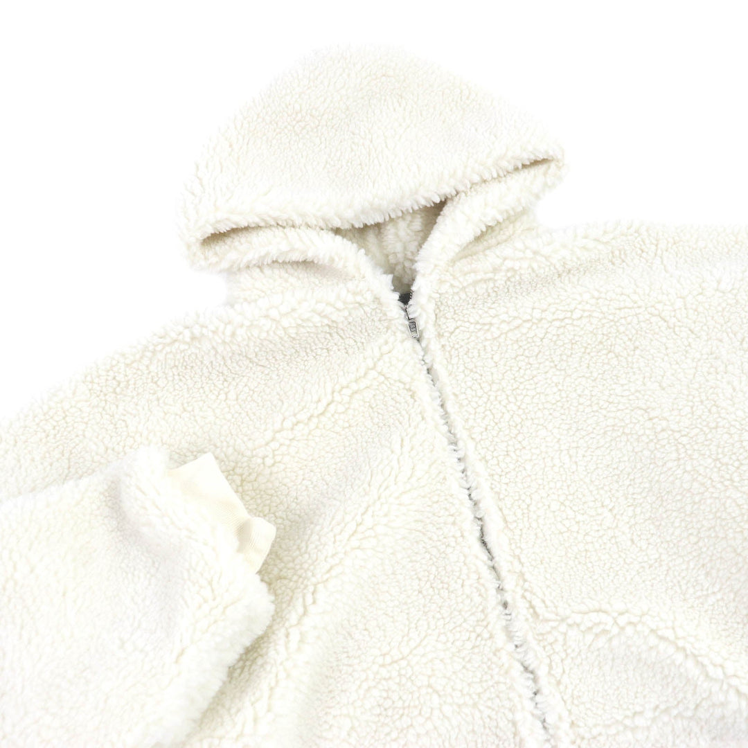BALENCIAGA Blouson 768694 Main: 100% polyester, Part: 100% cotton Ivory mens 2 Used Authentic