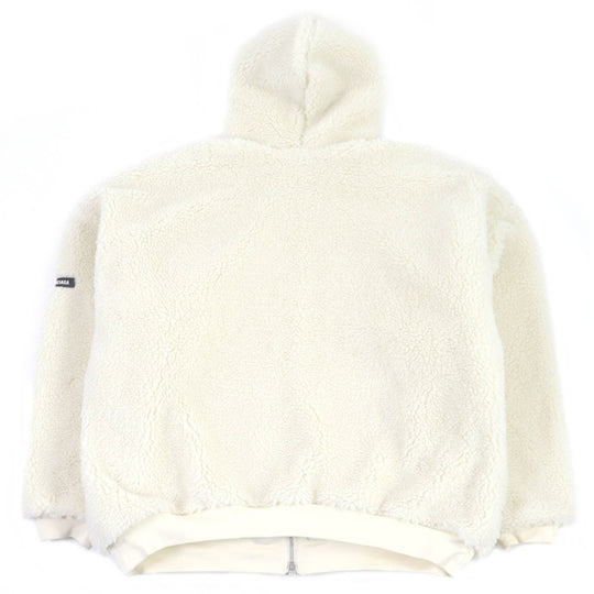 BALENCIAGA Blouson 768694 Main: 100% polyester, Part: 100% cotton Ivory mens 2 Used Authentic