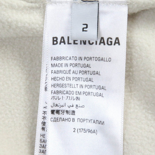 BALENCIAGA Blouson 768694 Main: 100% polyester, Part: 100% cotton Ivory mens 2 Used Authentic