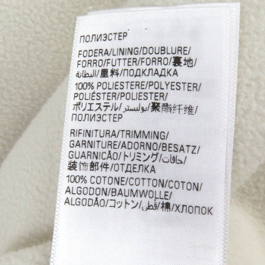 BALENCIAGA Blouson 768694 Main: 100% polyester, Part: 100% cotton Ivory mens 2 Used Authentic
