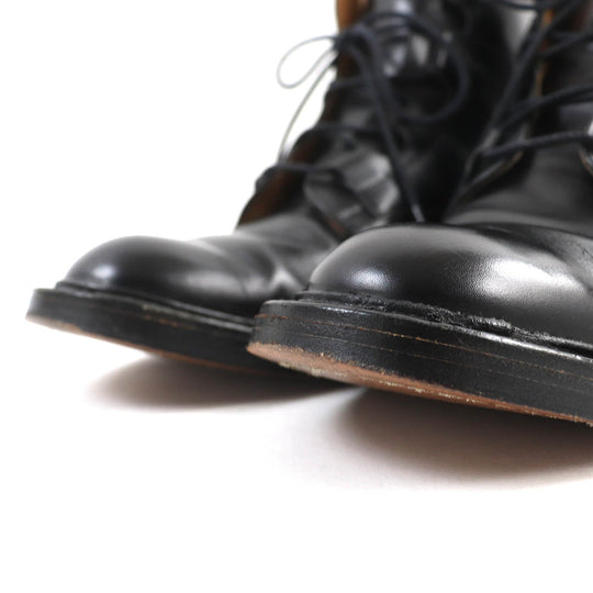 Tricker's boots M6253 Main: Leather black mens 8 1/2 Used Authentic