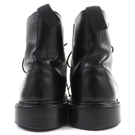 Tricker's boots M6253 Main: Leather black mens 8 1/2 Used Authentic