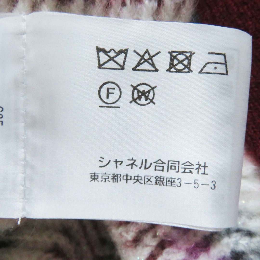 CHANEL skirt P75769 Main: 43% cashmere, Main: 17% virgin wool, Main: 17% silk, Main: 10% alpaca, Main: 7% polyamide Multi Women 34 Used Authentic