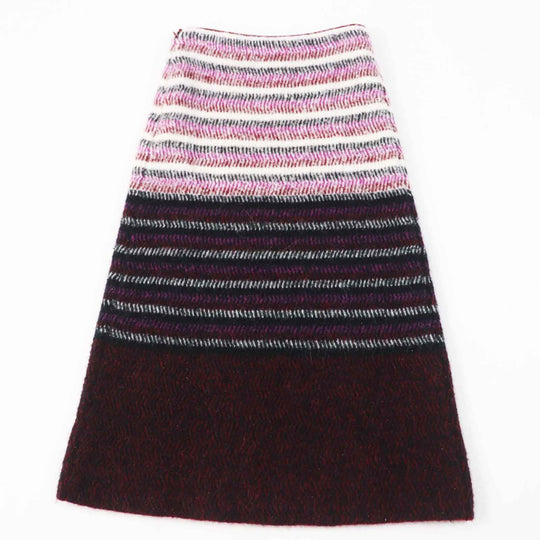 CHANEL skirt P75769 Main: 43% cashmere, Main: 17% virgin wool, Main: 17% silk, Main: 10% alpaca, Main: 7% polyamide Multi Women 34 Used Authentic