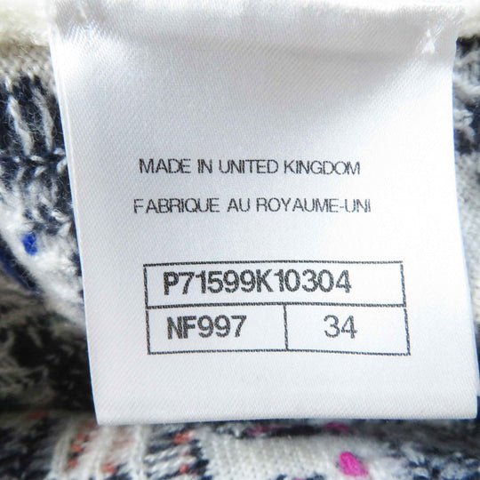 CHANEL knit P71599 Main: 100% cashmere, part: 99% cashmere, part: 1% elastane Multi Women 34 Used Authentic