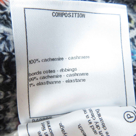 CHANEL knit P71599 Main: 100% cashmere, part: 99% cashmere, part: 1% elastane Multi Women 34 Used Authentic