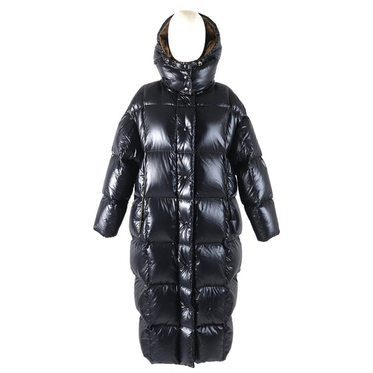 MONCLER down coat Outer: 100% polyamide (nylon), Lining: 100% polyamide (nylon), Filling: 90% down, Filling: 10% feather black PARNAIBA Women 1 Used Authentic