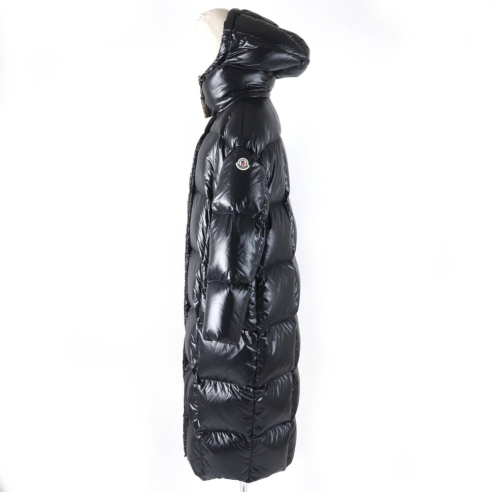 MONCLER down coat Outer: 100% polyamide (nylon), Lining: 100% polyamide (nylon), Filling: 90% down, Filling: 10% feather black PARNAIBA Women 1 Used Authentic