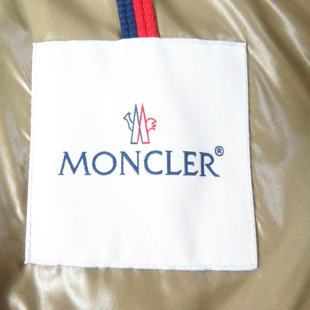 MONCLER down coat Outer: 100% polyamide (nylon), Lining: 100% polyamide (nylon), Filling: 90% down, Filling: 10% feather black PARNAIBA Women 1 Used Authentic
