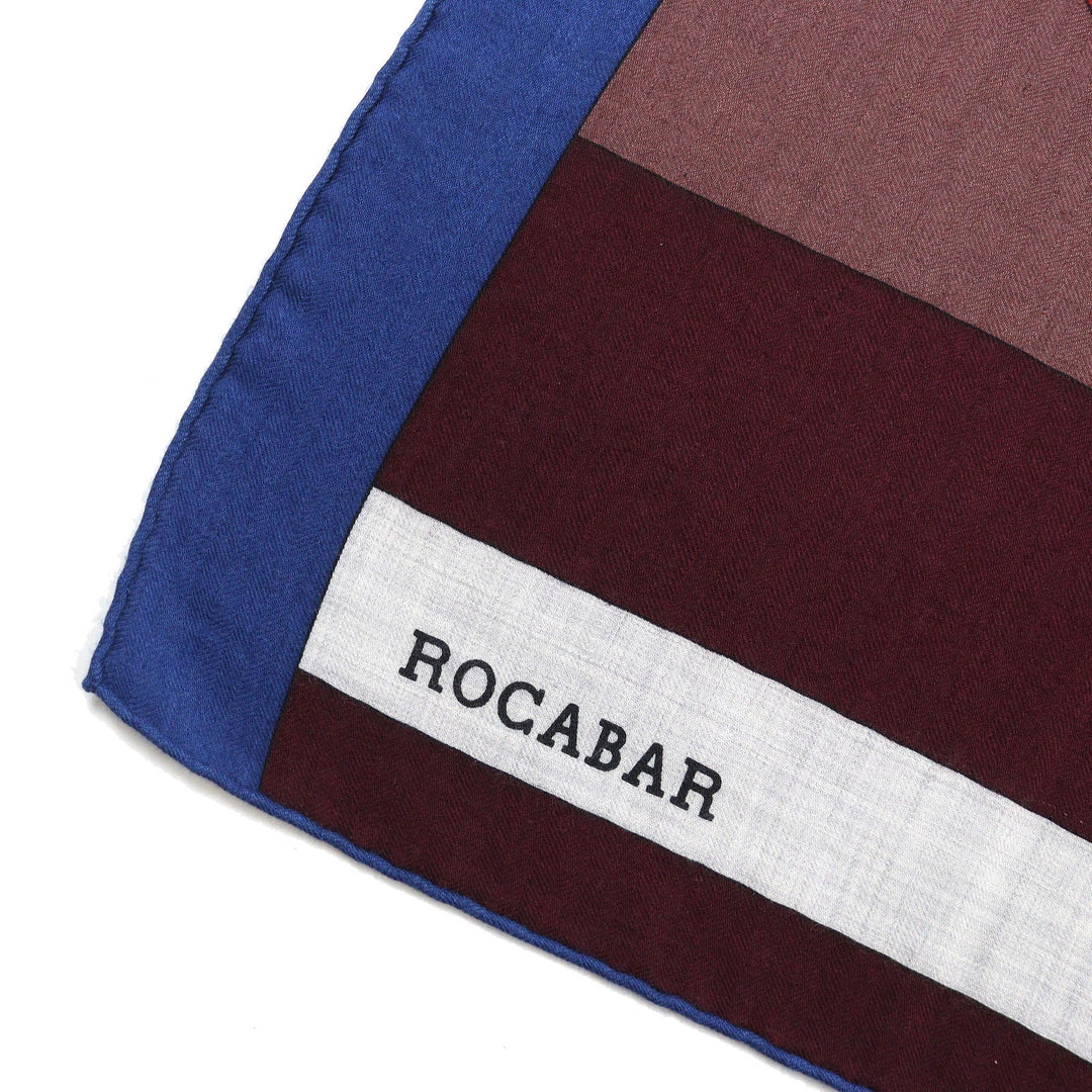 HERMES scarf 242708S Main: 70% cashmere, Main: 30% silk Brown ROCABAR Women Used Authentic