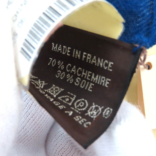 HERMES scarf 242708S Main: 70% cashmere, Main: 30% silk Brown ROCABAR Women Used Authentic