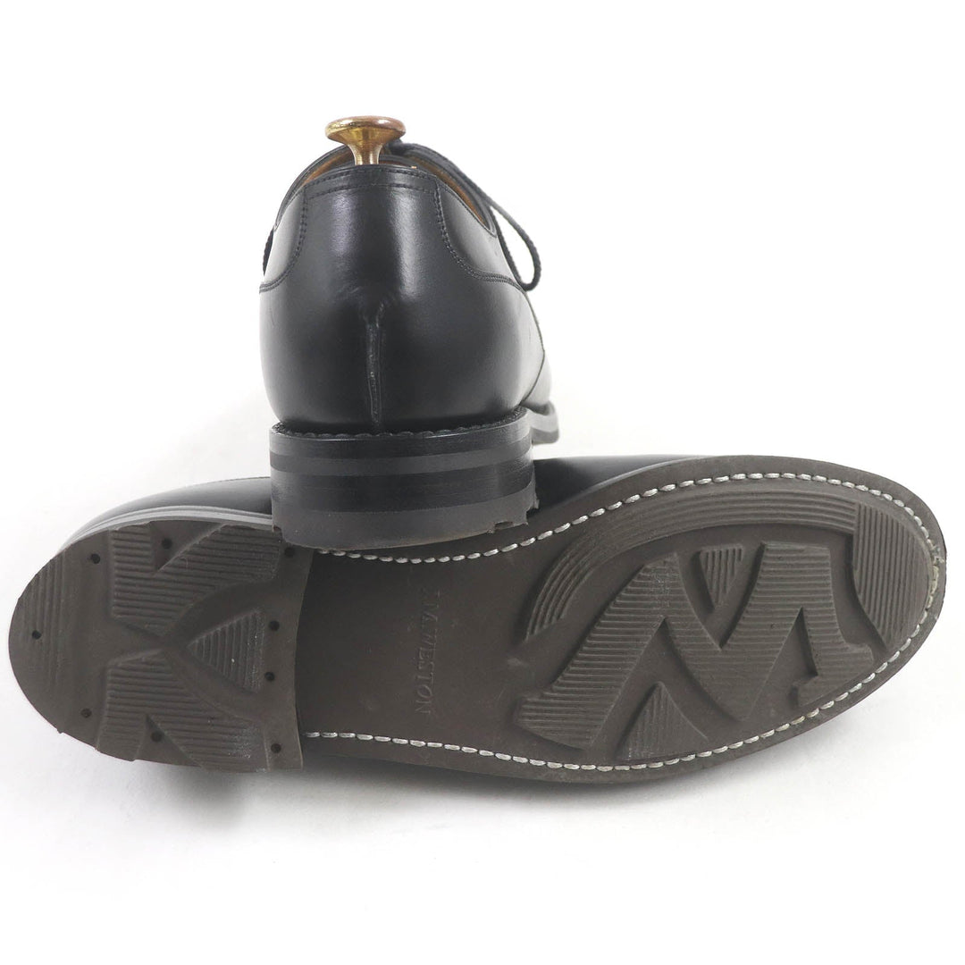 J.M WESTON Leather shoes 641 Main: Leather black GOLF mens 8/ E Used Authentic