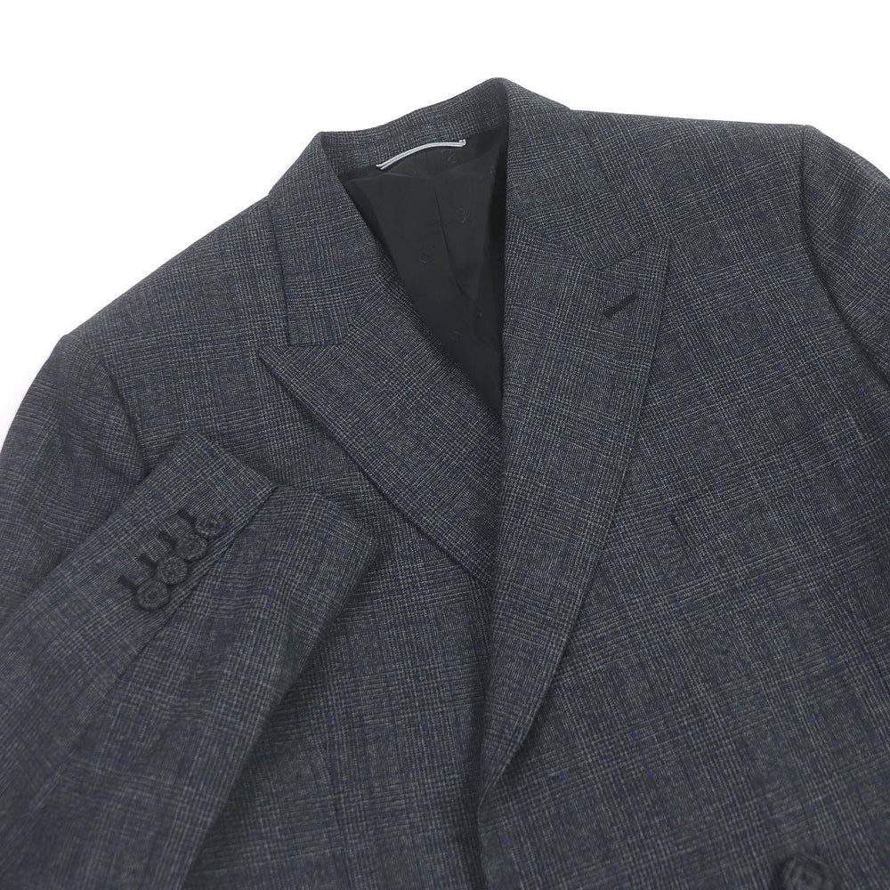 Dior HOMME Jacket 023C261C5633 Outer: 99% wool, Outer: 1% nylon, Lining: 100% cupra Navy type mens 52 Used Authentic