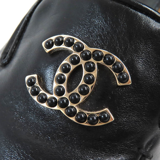 CHANEL loafers 23A G45008 Main: Leather black Women 36 Used Authentic