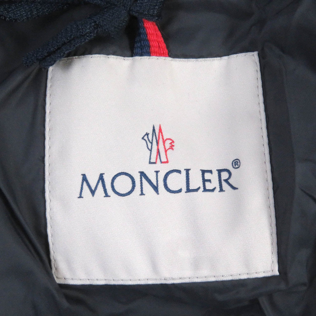 MONCLER Down jacket Outer: 100% wool, Lining: 100% nylon Navy MONTGENEVRE mens Zero Size Used Authentic