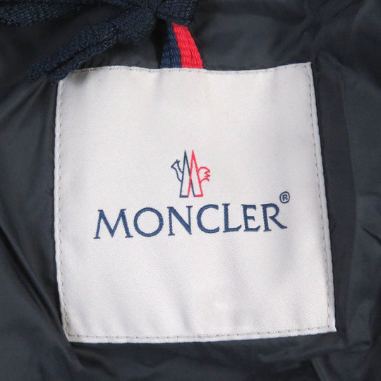 MONCLER Down jacket Outer: 100% wool, Lining: 100% nylon Navy MONTGENEVRE mens Zero Size Used Authentic