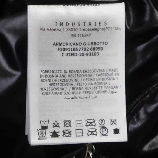 MONCLER Down jacket Outer: 100% nylon, Part: 100% wool, Lining: 100% nylon, Lining: 75% polyester, Lining: 25% wool black ARMORICANO mens Zero Size Used Authentic