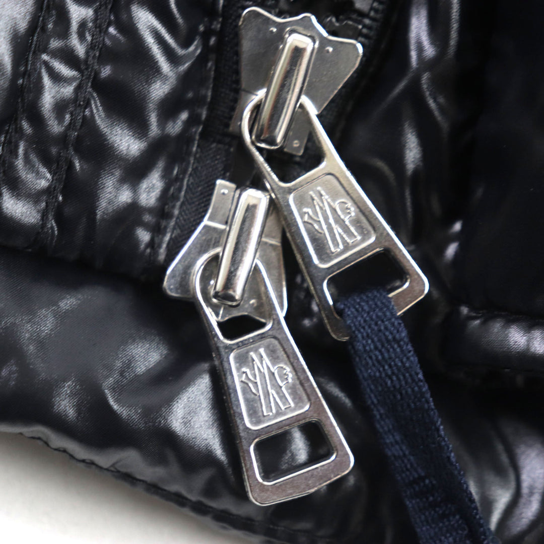MONCLER Down jacket Outer: 100% nylon, Part: 100% wool, Lining: 100% nylon, Lining: 75% polyester, Lining: 25% wool black ARMORICANO mens Zero Size Used Authentic