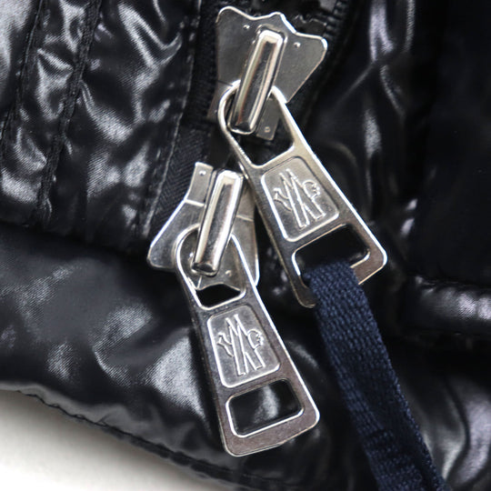 MONCLER Down jacket Outer: 100% nylon, Part: 100% wool, Lining: 100% nylon, Lining: 75% polyester, Lining: 25% wool black ARMORICANO mens Zero Size Used Authentic