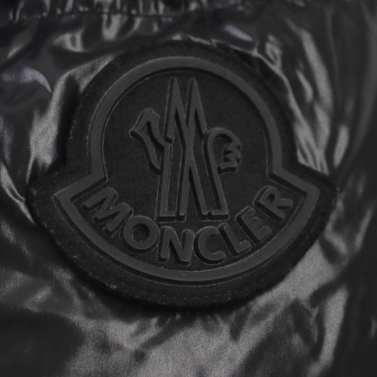 MONCLER Down jacket Outer: 100% nylon, Part: 100% wool, Lining: 100% nylon, Lining: 75% polyester, Lining: 25% wool black ARMORICANO mens Zero Size Used Authentic