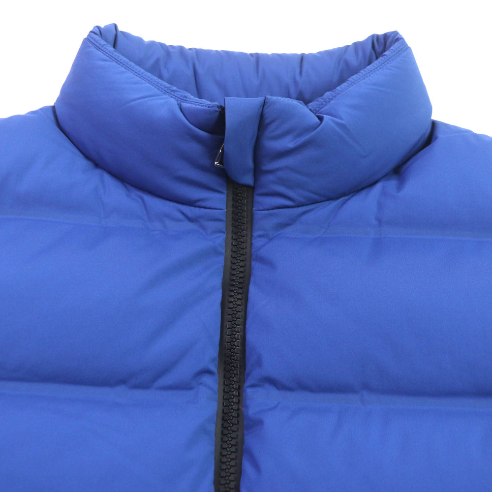 HERMES Down vest Main: 85% nylon, 15% polyurethane, part: 39% polyester, part: 32% nylon, part: 29% polyurethane Blue navy mens S Used Authentic