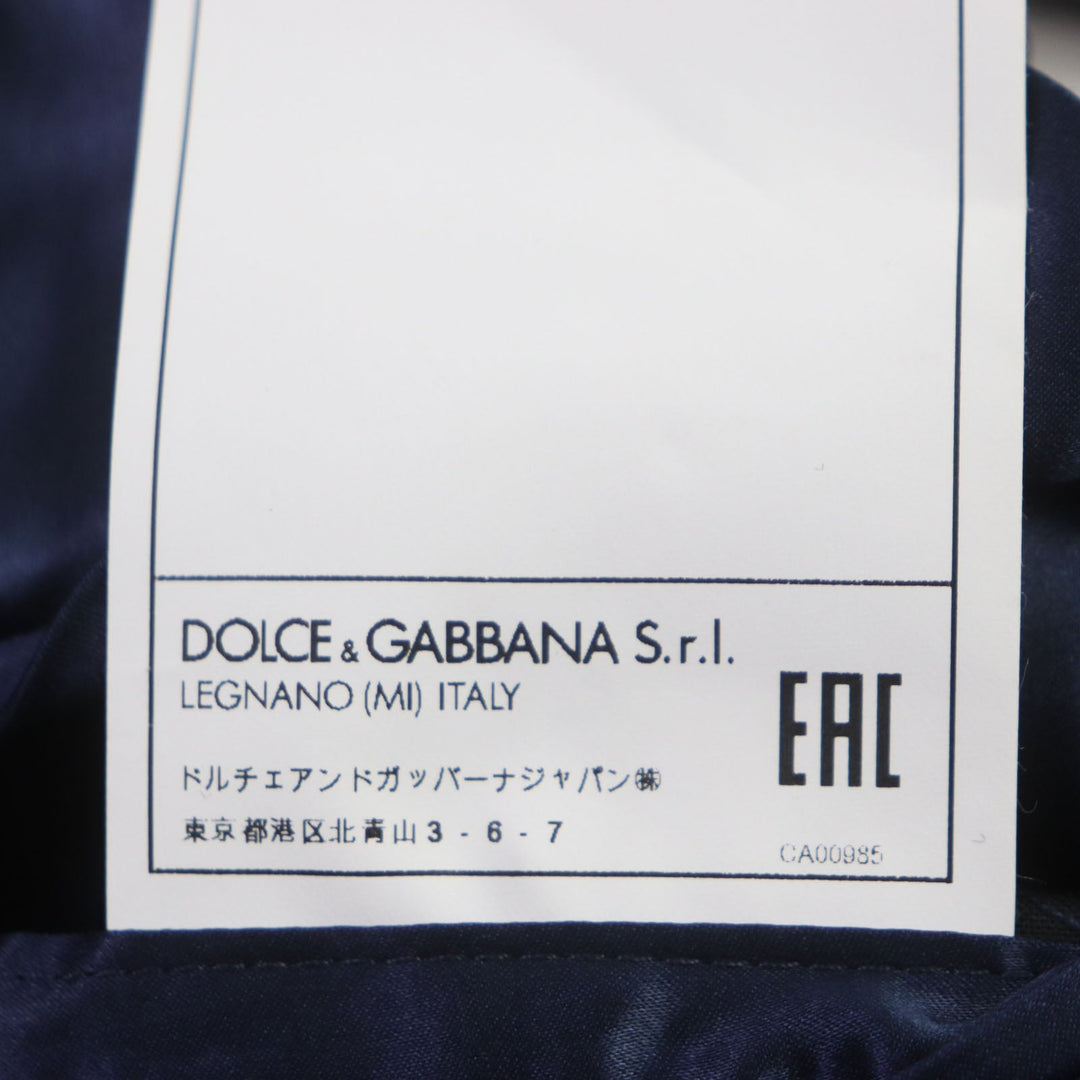 DOLCE&GABBANA setup G2PQ4T GW13ET Outer: 98% wool, Outer: 2% polyurethane, Lining: 100% silk gray SICILIA mens 44 Used Authentic