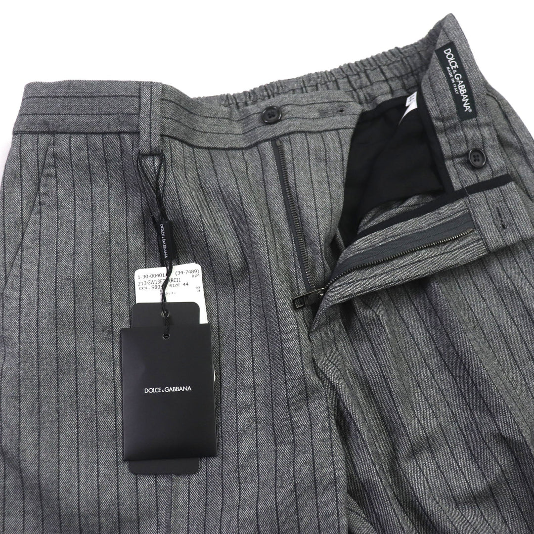 DOLCE&GABBANA setup G2PQ4T GW13ET Outer: 98% wool, Outer: 2% polyurethane, Lining: 100% silk gray SICILIA mens 44 Used Authentic