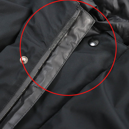 Herno Down jacket PI091UL Outer: 100% polyester, Lining: 100% polyamide (nylon), Part: 72% polyamide (nylon), Part: 28% elastane (polyurethane), Part: 85% nylon black Laminar mens 46 Used Authentic