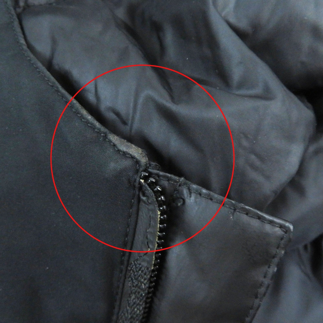 Herno Down jacket PI091UL Outer: 100% polyester, Lining: 100% polyamide (nylon), Part: 72% polyamide (nylon), Part: 28% elastane (polyurethane), Part: 85% nylon black Laminar mens 46 Used Authentic