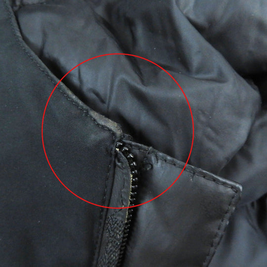 Herno Down jacket PI091UL Outer: 100% polyester, Lining: 100% polyamide (nylon), Part: 72% polyamide (nylon), Part: 28% elastane (polyurethane), Part: 85% nylon black Laminar mens 46 Used Authentic