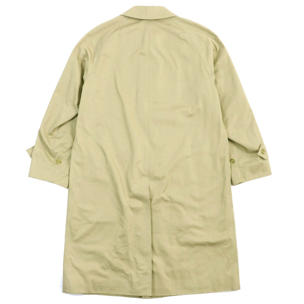 BURBERRY Stainless collar coat Outer: 51% cotton, Outer: 49% polyester, Lining: 50% cotton, Lining: 50% polyester beige mens 46 Used Authentic