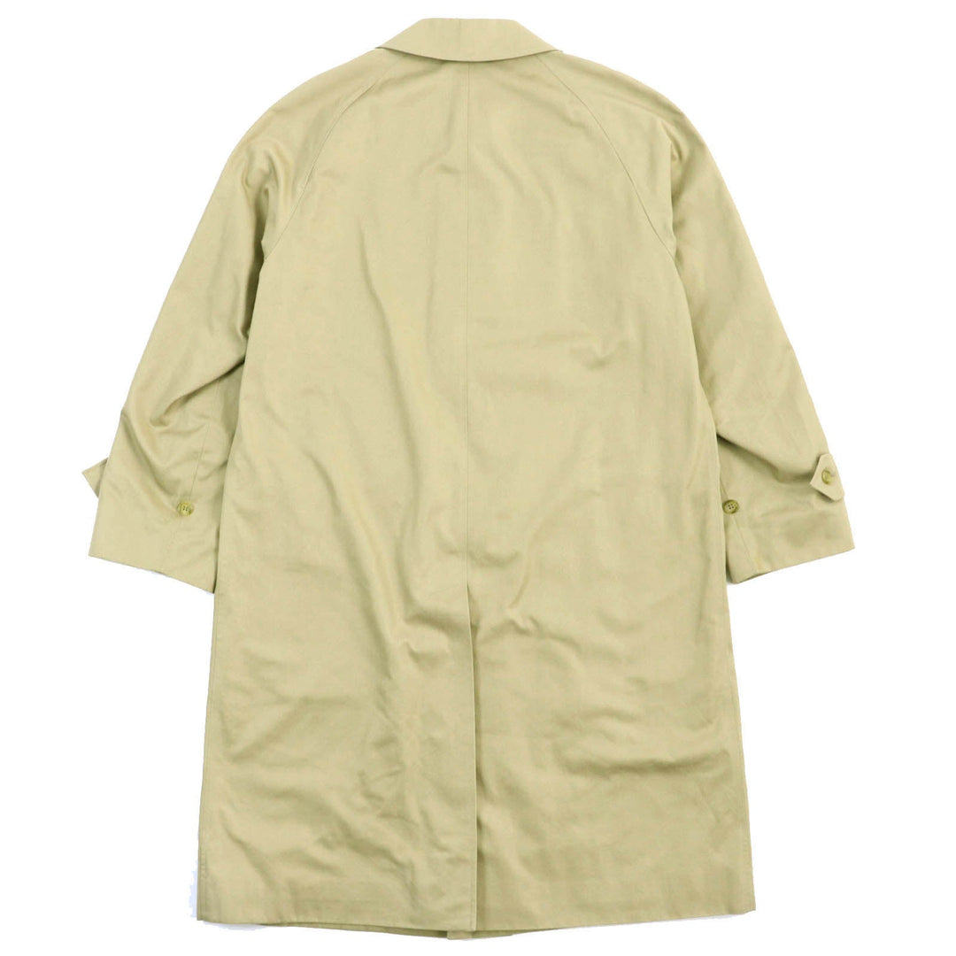 BURBERRY Stainless collar coat Outer: 51% cotton, Outer: 49% polyester, Lining: 50% cotton, Lining: 50% polyester beige mens 46 Used Authentic