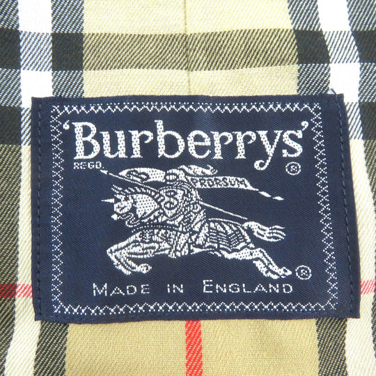 BURBERRY Stainless collar coat Outer: 51% cotton, Outer: 49% polyester, Lining: 50% cotton, Lining: 50% polyester beige mens 46 Used Authentic
